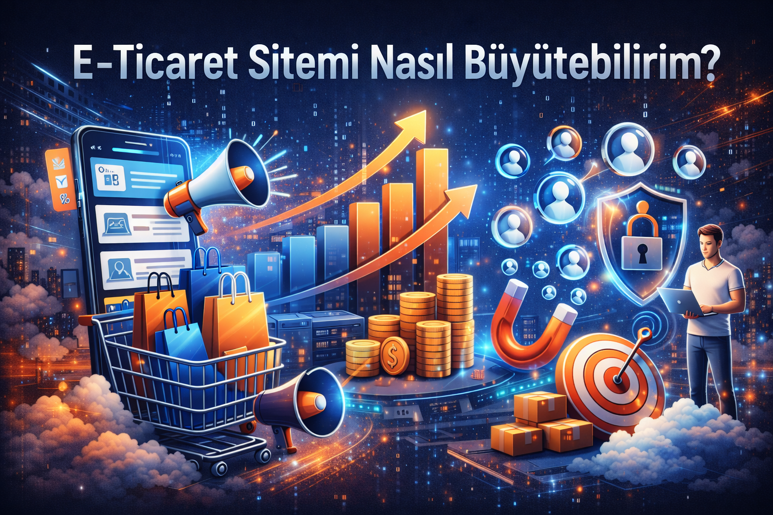 E-ticaret sitemi nasıl büyütebilirim?