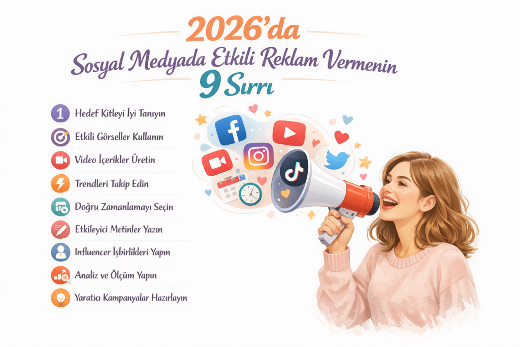 2026’da Sosyal Medyada Etkili Reklam Vermenin 9 Sırrı