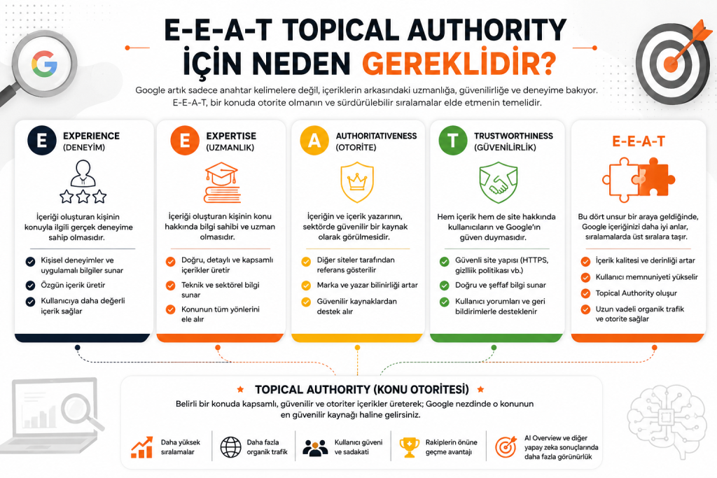Topical Authority Nedir? Google'da Otorite Olmanın Yeni Yolu