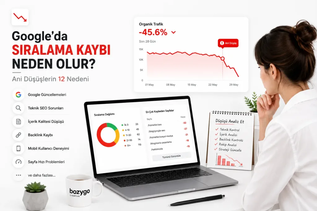 Google’da Sıralama Kaybı Neden Olur?