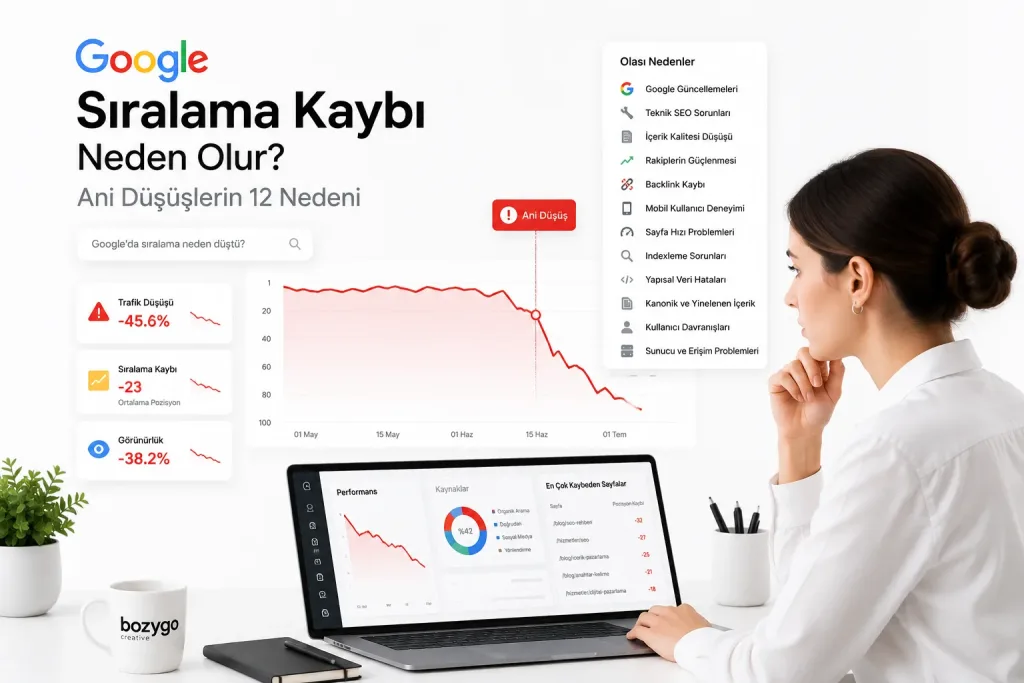 Google’da Sıralama Kaybı Neden Olur?