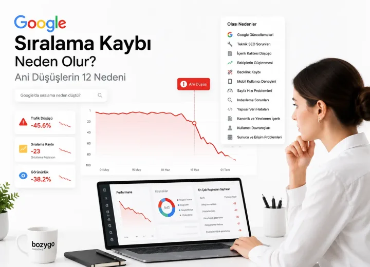 Google’da Sıralama Kaybı Neden Olur?